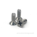 Countersunk Flat Head Short Phillips Screw